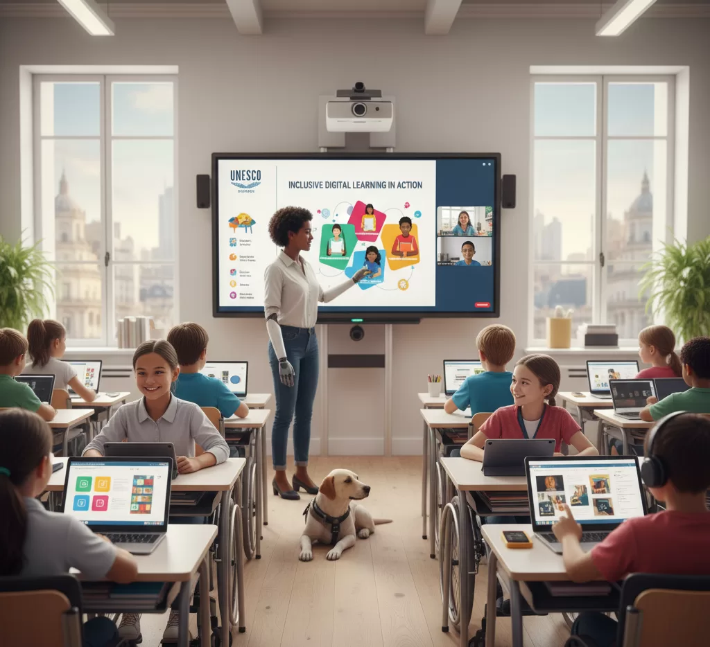 UNESCO Report Highlights Urgent Need for Inclusive Education Worldwide, Emphasizes Digital Learning for Disabilities
